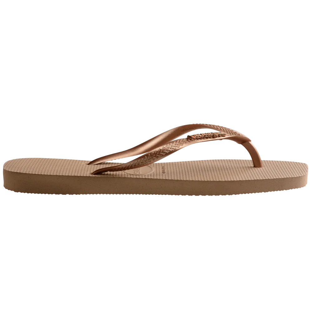 Havaianas Slim Square Logo Metallic