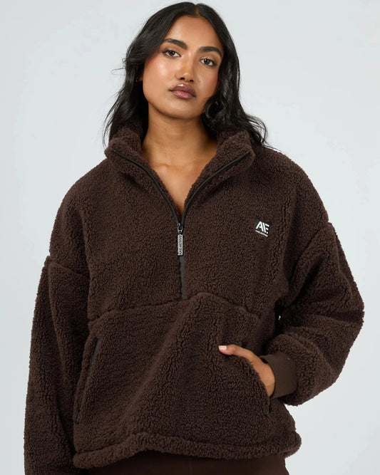 Amara Quarter Zip Teddy