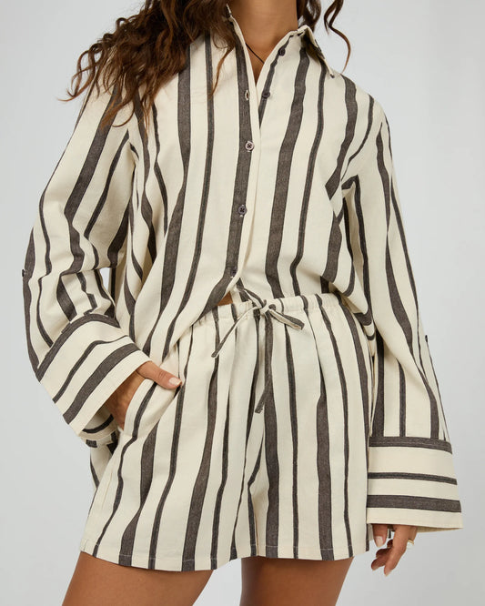 Rosa Stripe Short