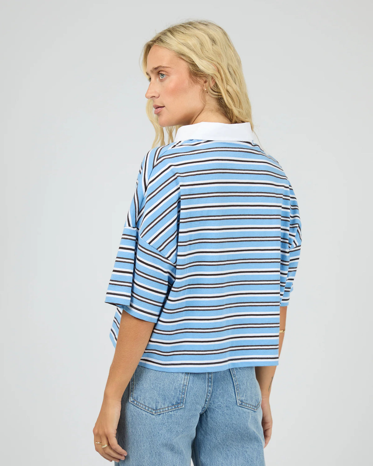 Junie Stripe Rugby Tee