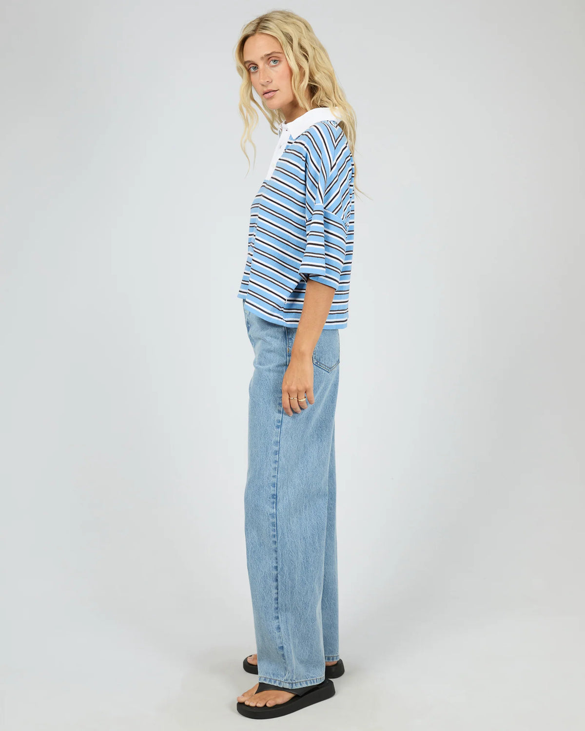 Junie Stripe Rugby Tee