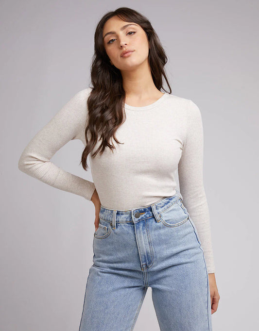 Eve Rib Baby Long Sleeve Tee