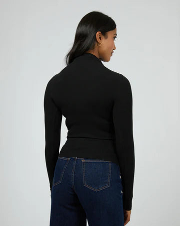 Icon Mock Neck L/S Top