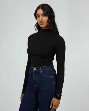 Icon Mock Neck L/S Top