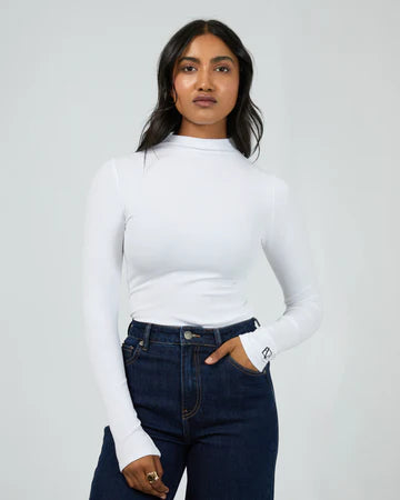 Icon Mock Neck L/S Top