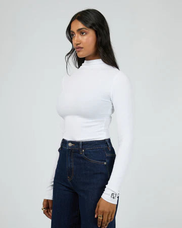 Icon Mock Neck L/S Top