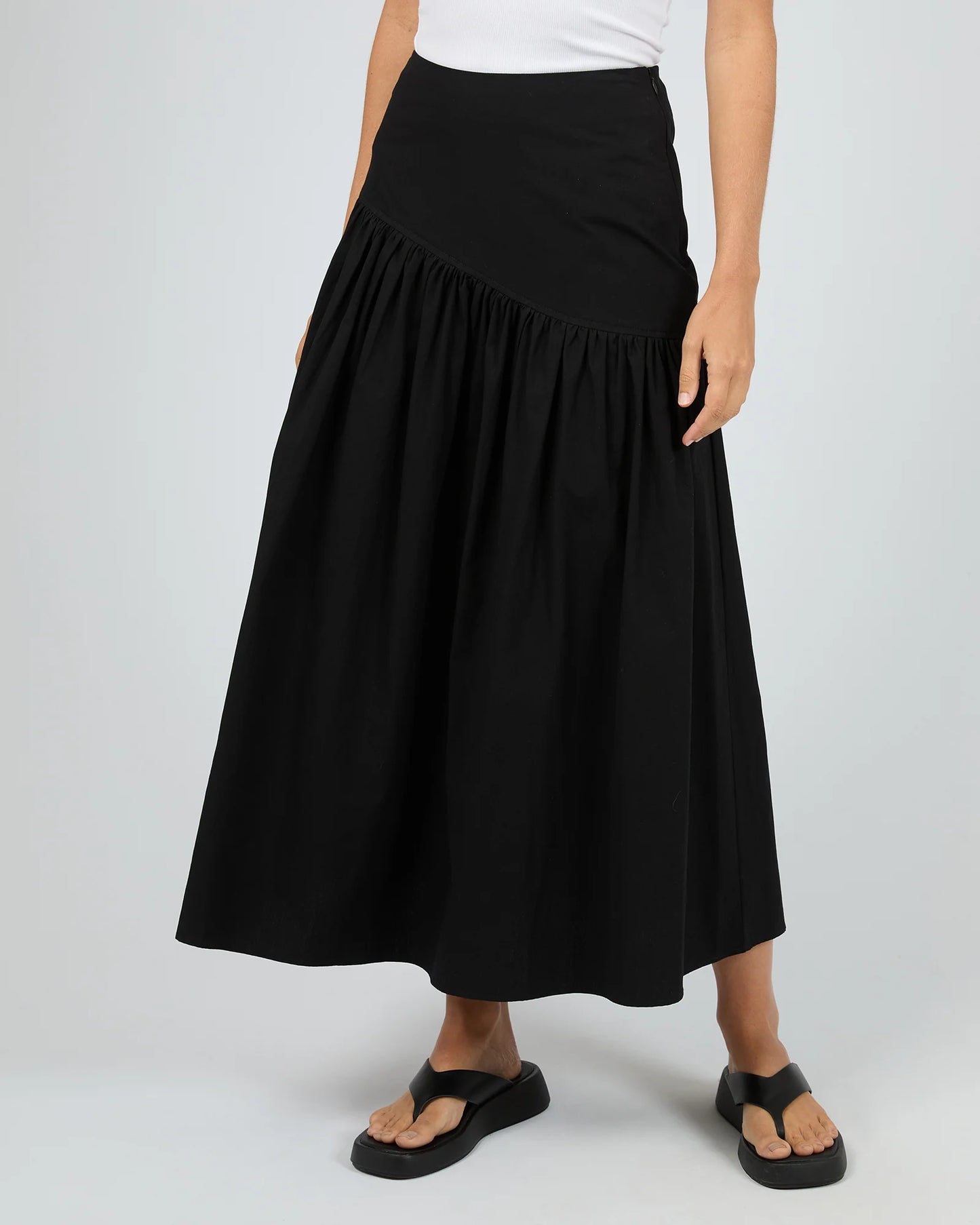 Essential Asym Maxi Skirt