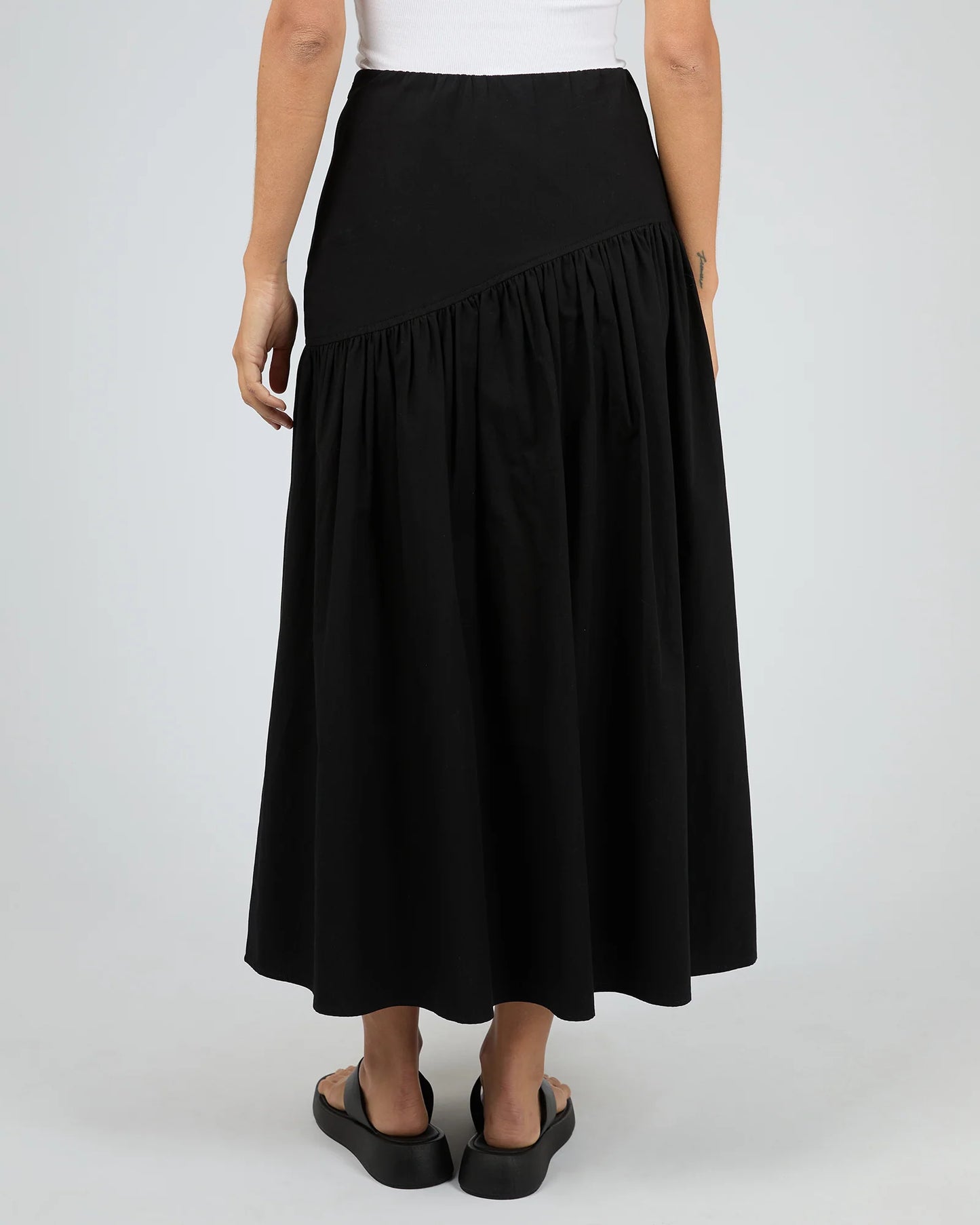 Essential Asym Maxi Skirt