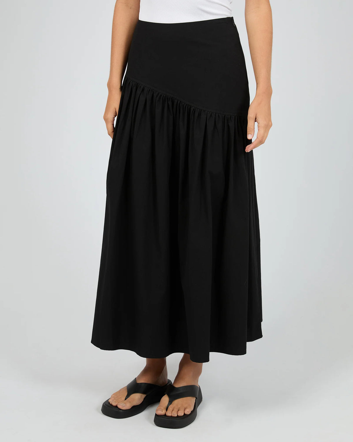 Essential Asym Maxi Skirt