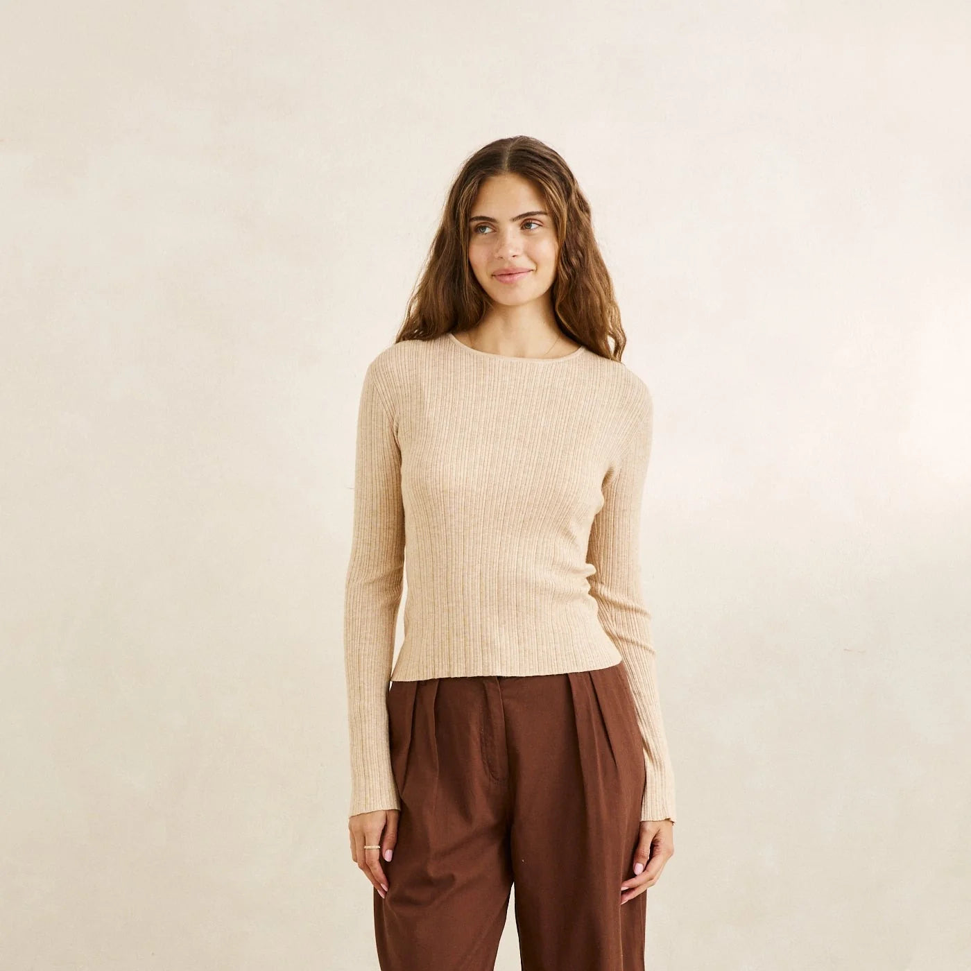 Essential Long Sleeve Knit Top