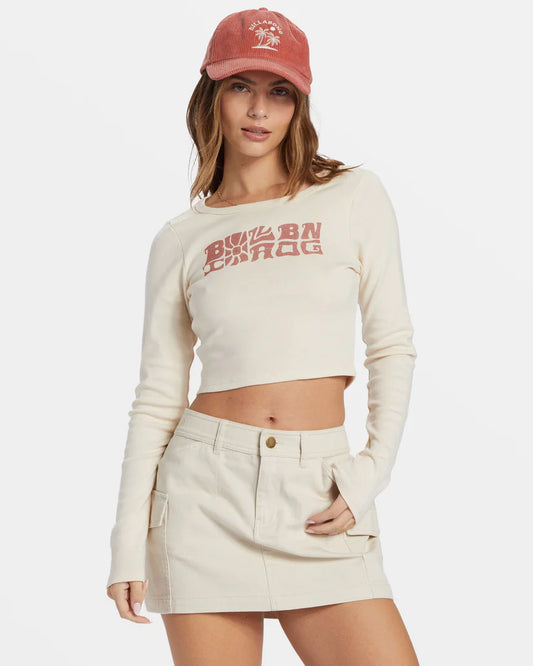 Hilary Cargo Skirt - Whitecap