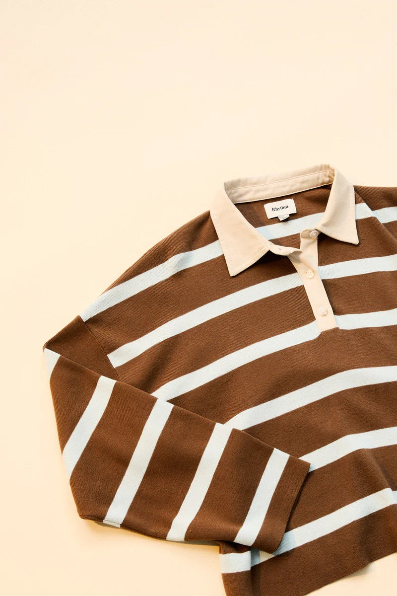 Rugby Polo Knit Sweater