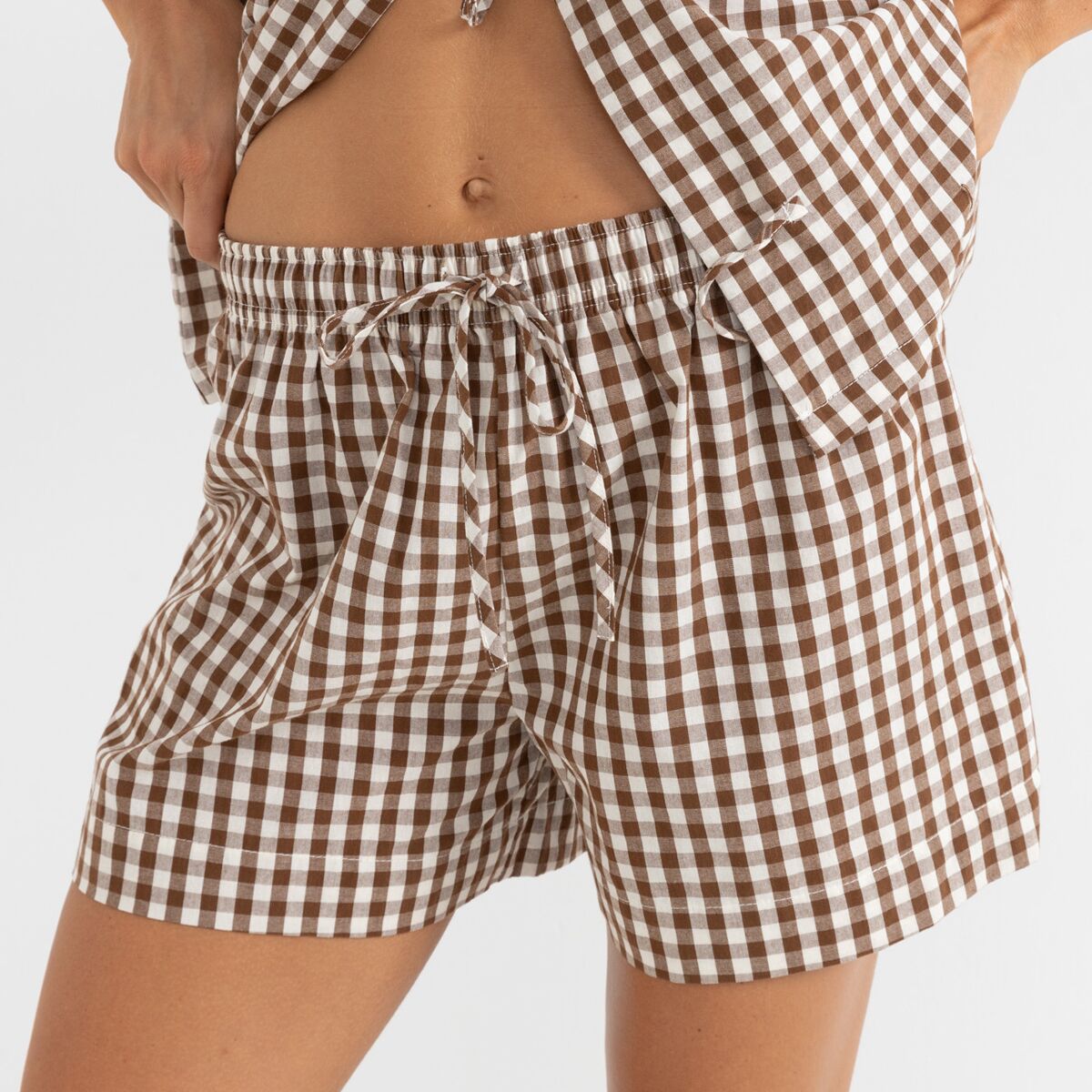 Birdie Gingham Short