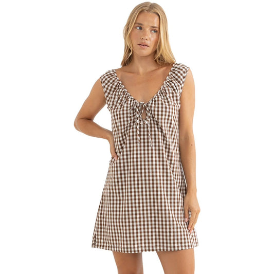 Birdie Gingham Mini Dress
