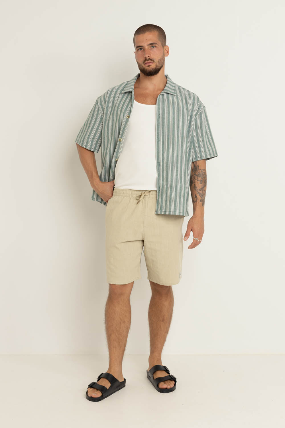 Butcher Stripe Relaxed SS Shirt