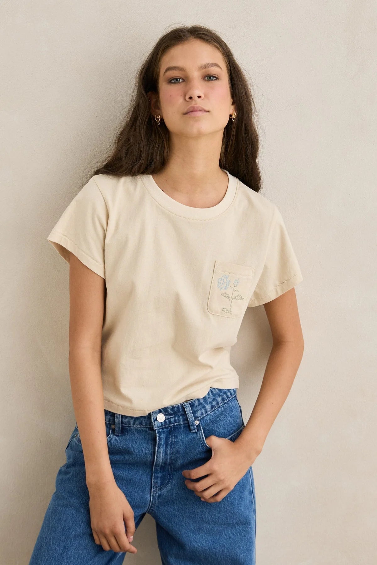 Seaside Floral Tee