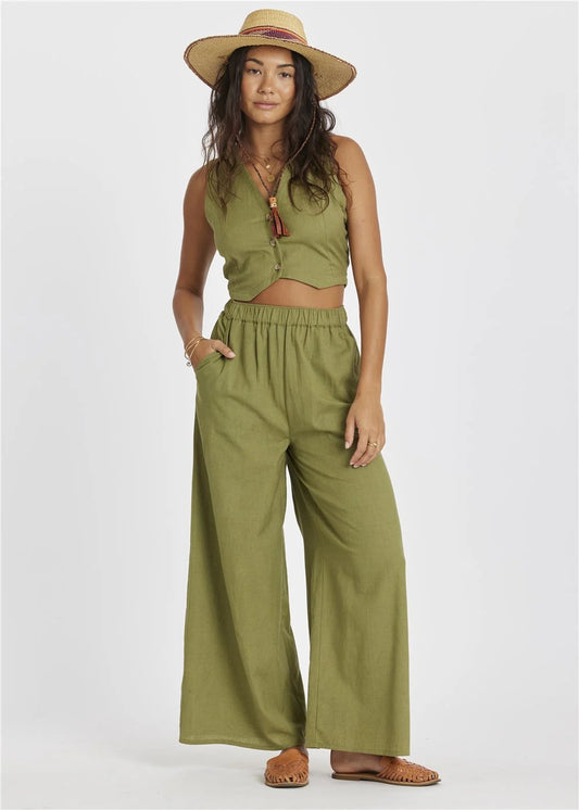 Harlow High Waist Woven Pant
