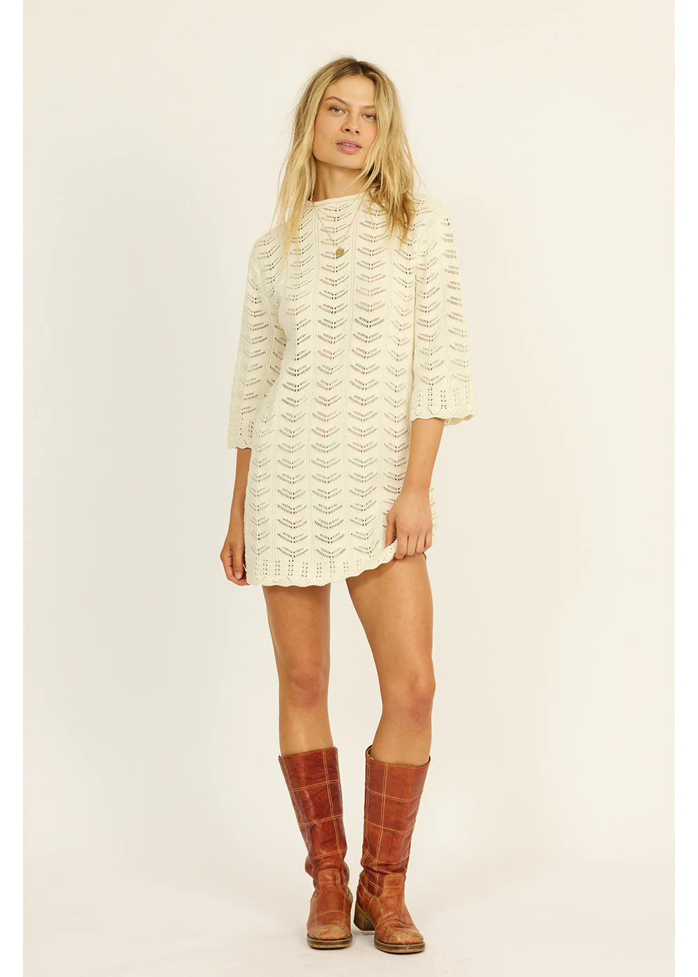 Salt Kiss Crochet Dress