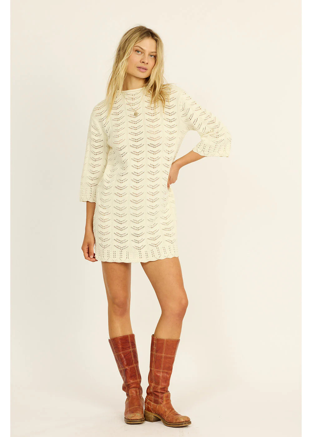 Salt Kiss Crochet Dress