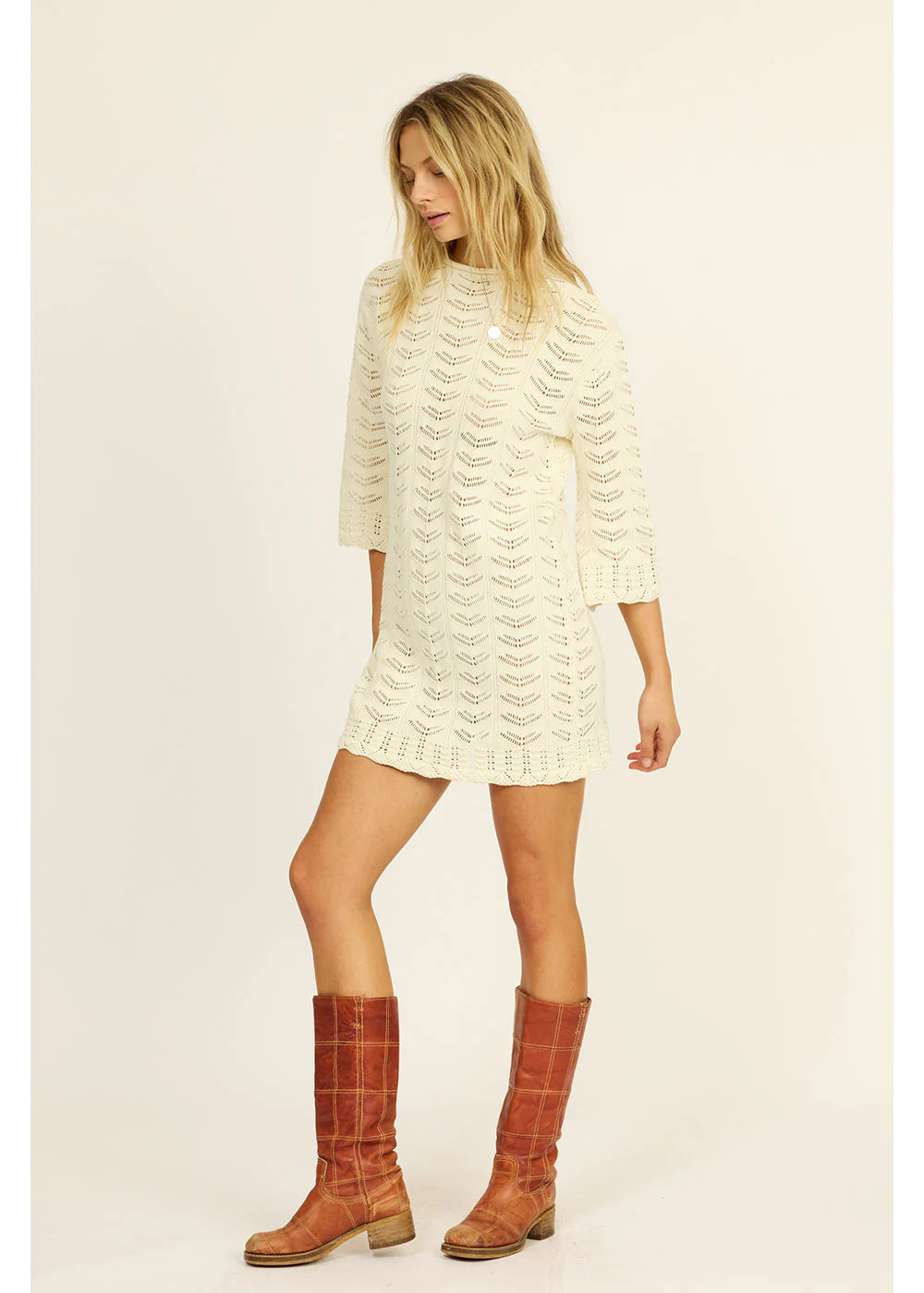 Salt Kiss Crochet Dress