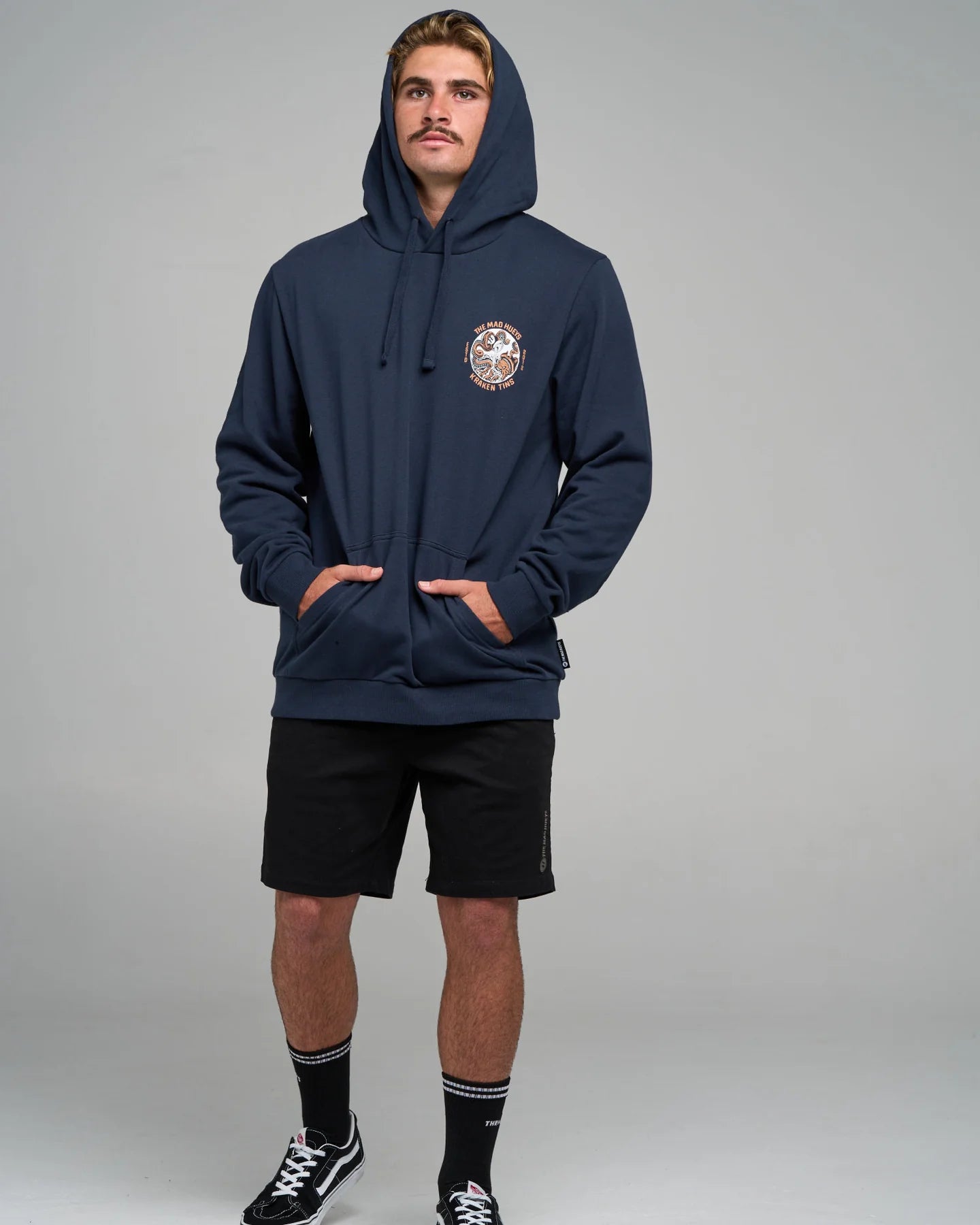 Tins Kraken Hooded Pullover