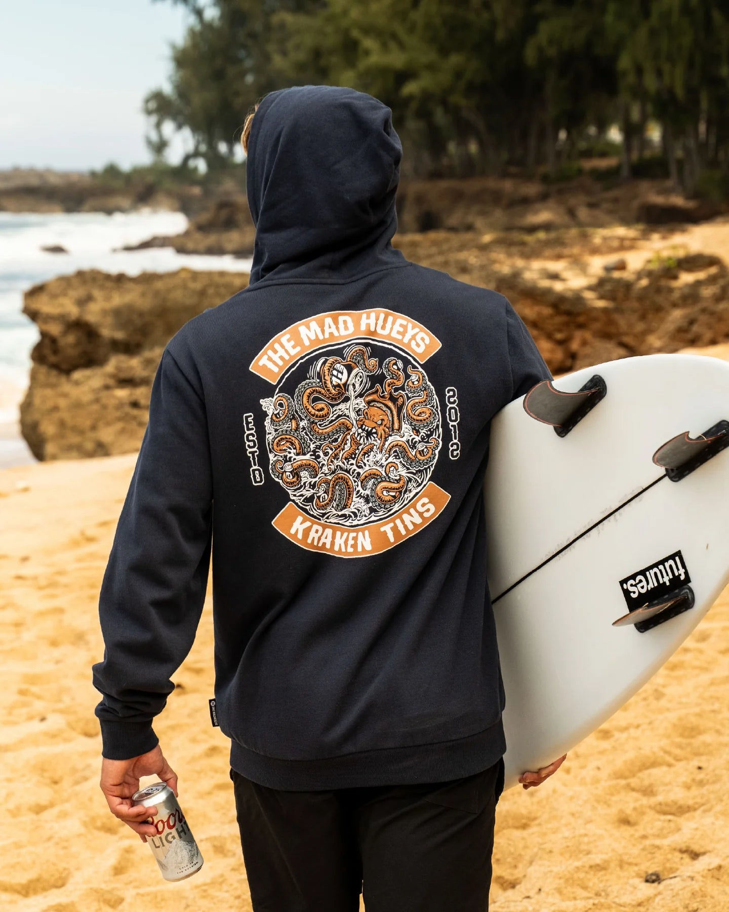 Tins Kraken Hooded Pullover
