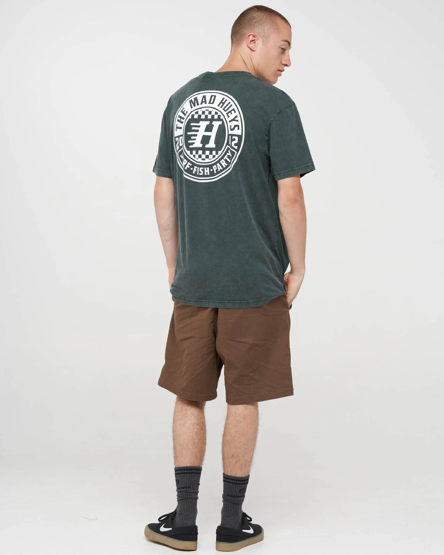 Checker Hueys SS Tee