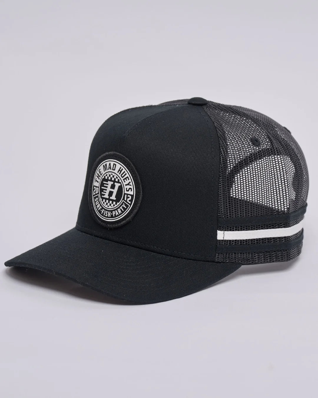 Checker Hueys Twill Trucker