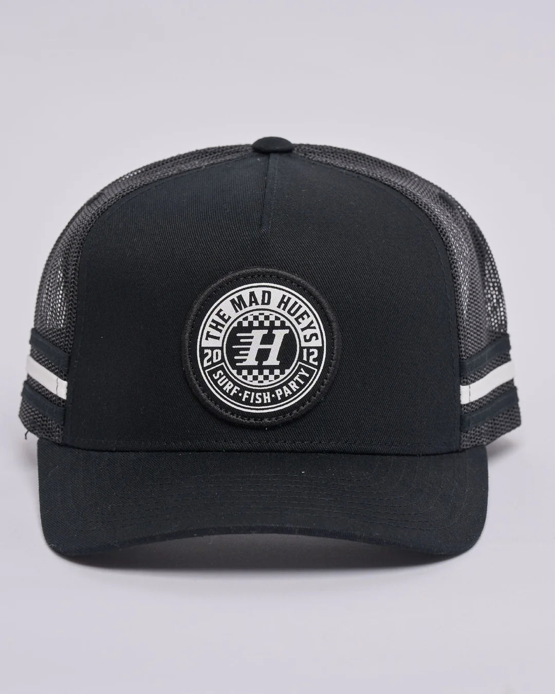 Checker Hueys Twill Trucker