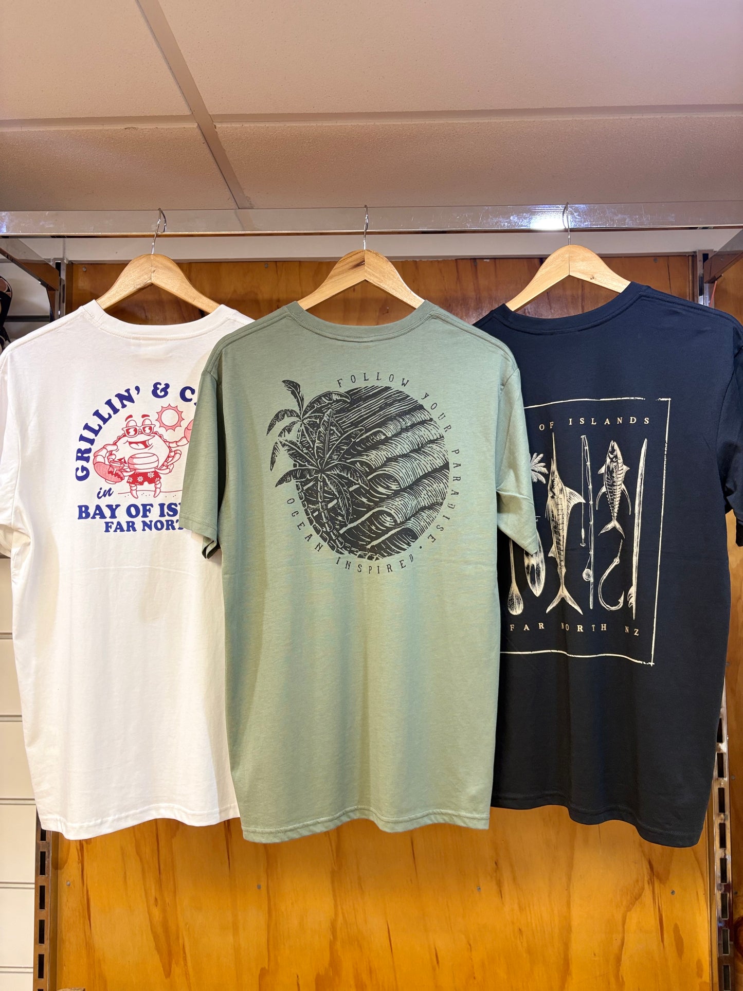 Lino Waves Mens Tee
