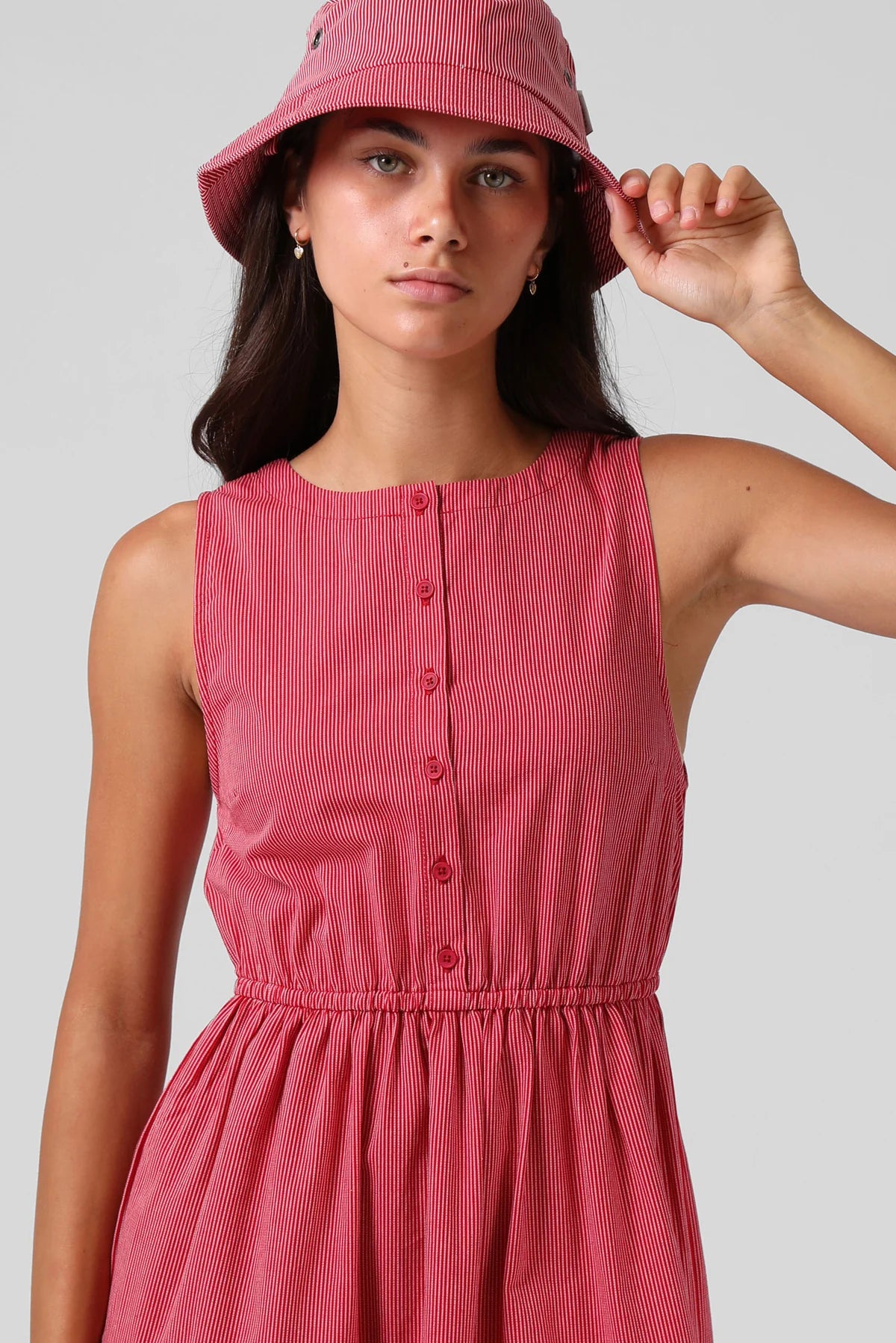 Smock Midi Dress