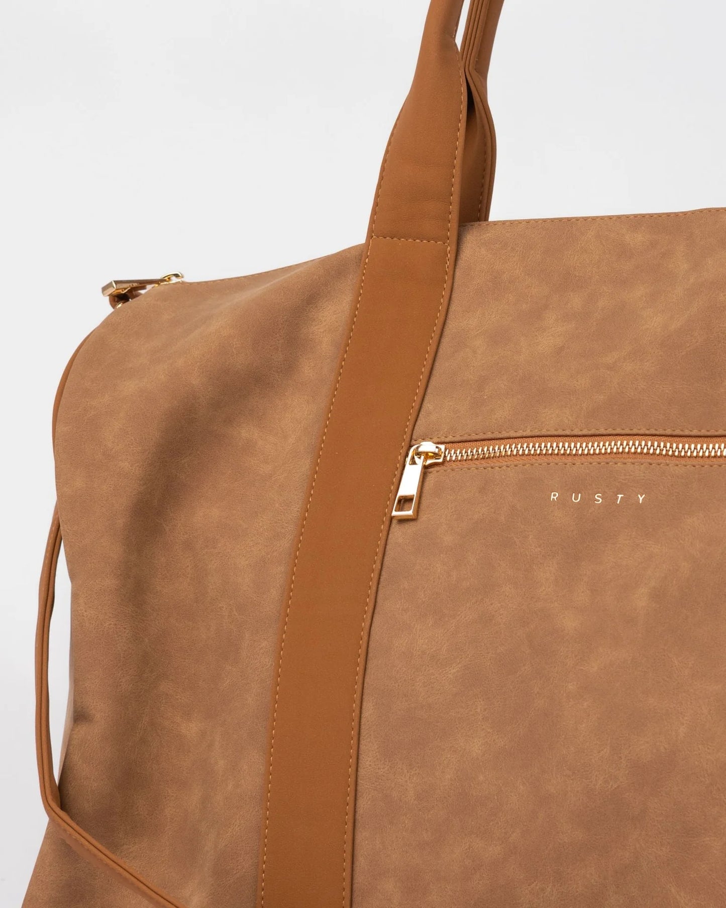 Aria Suede Weekender Bag