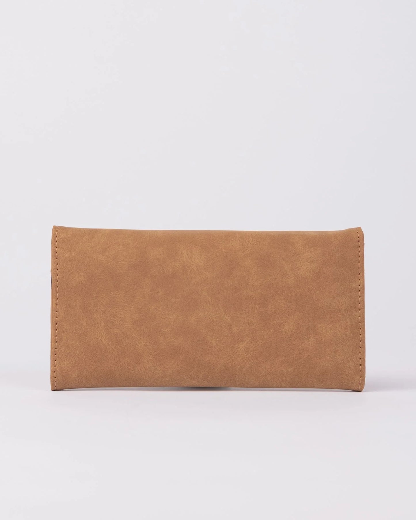 Aria Suede Flap Wallet
