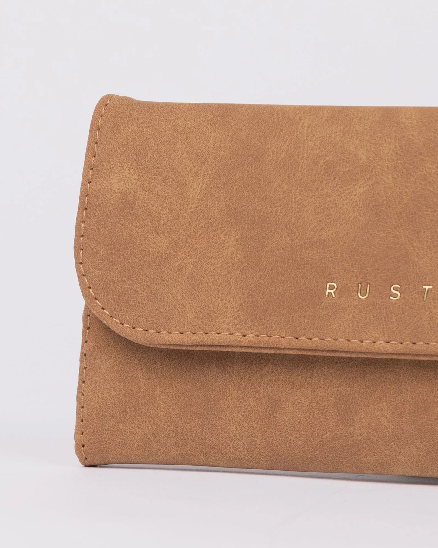 Aria Suede Flap Wallet