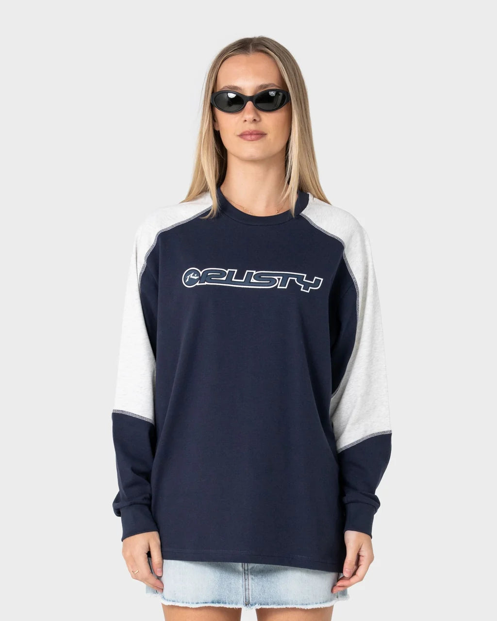Timmy Target Contrast Long Sleeve Tee