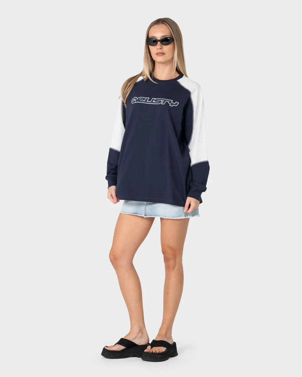 Timmy Target Contrast Long Sleeve Tee