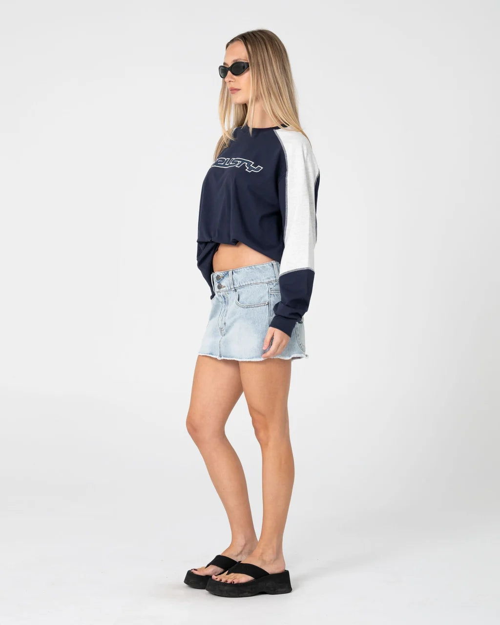 Timmy Target Contrast Long Sleeve Tee