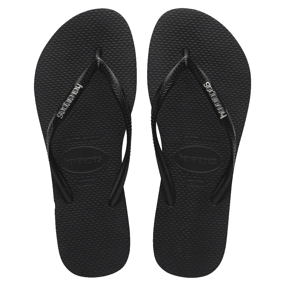 Havaianas Slim Logo Metallic
