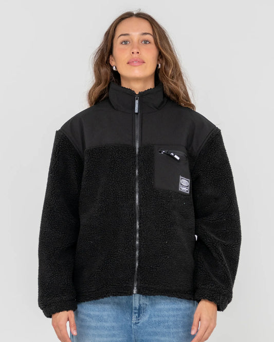 Tonal Division Full Zip Polar Fleece