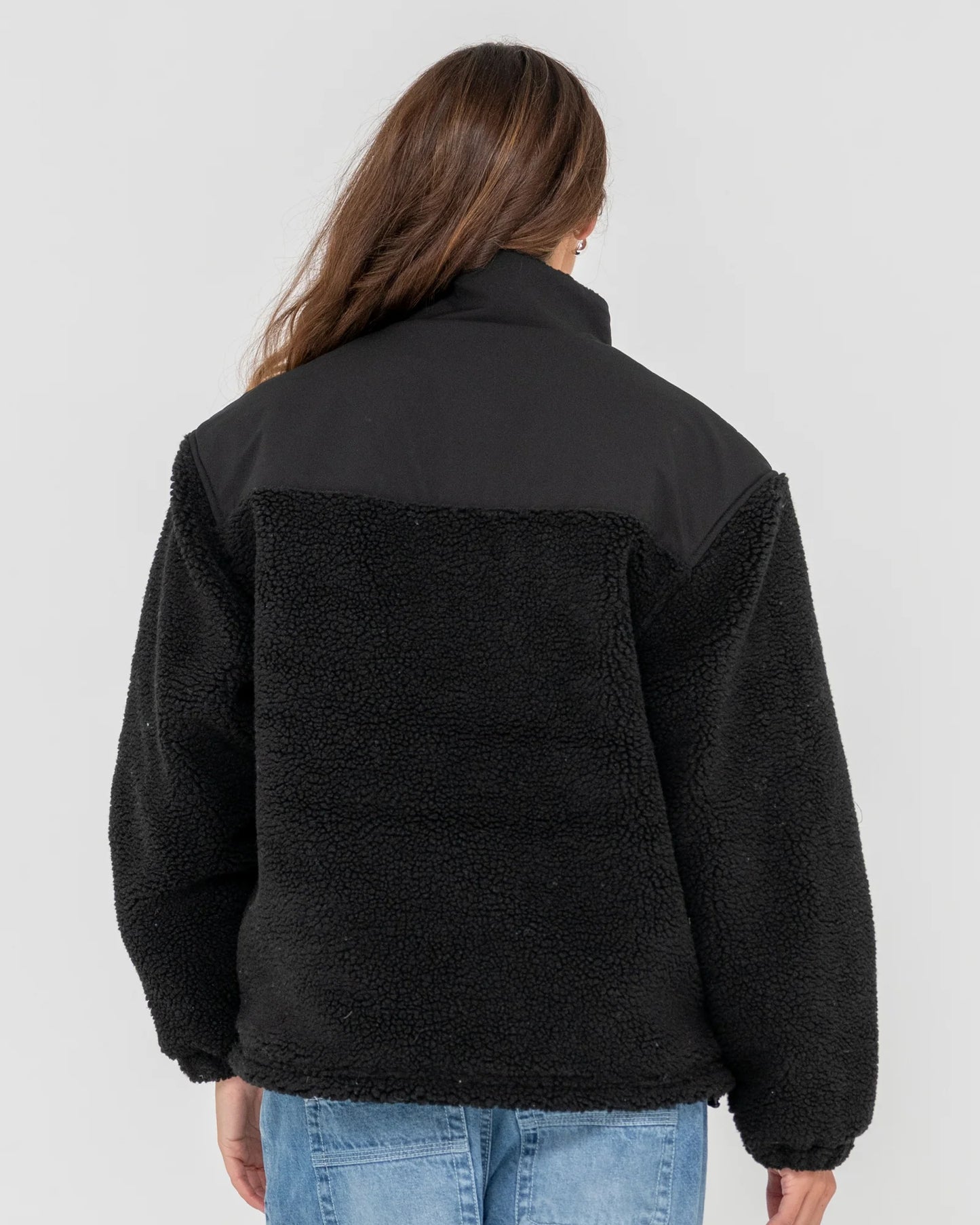Tonal Division Full Zip Polar Fleece