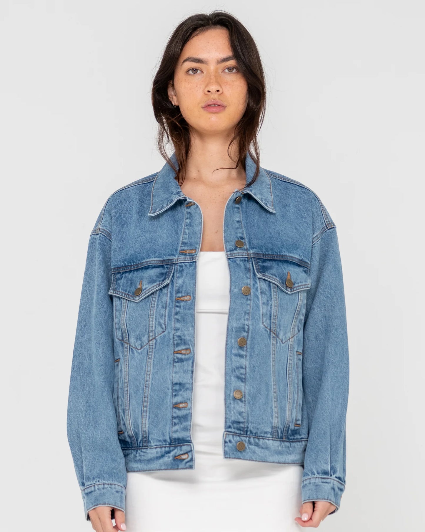 All time oversized denim jacket