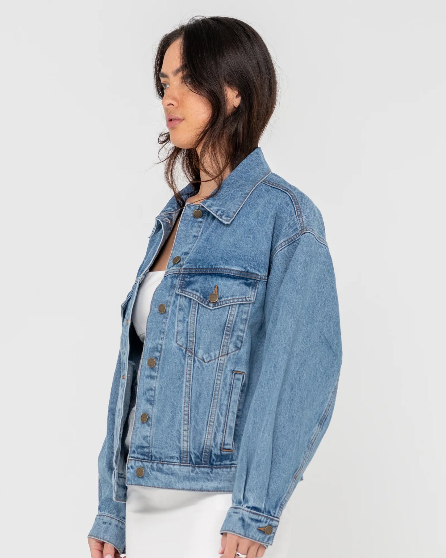 All time oversized denim jacket