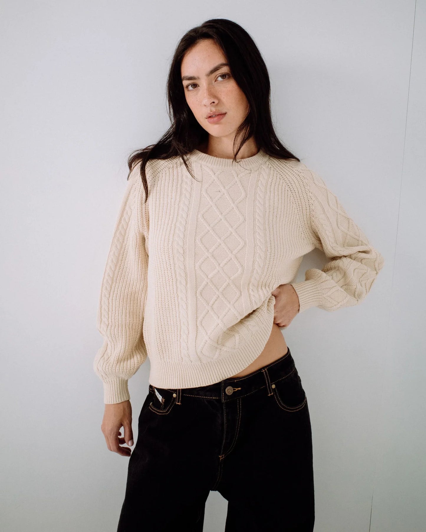Two Tales Knitted Crew