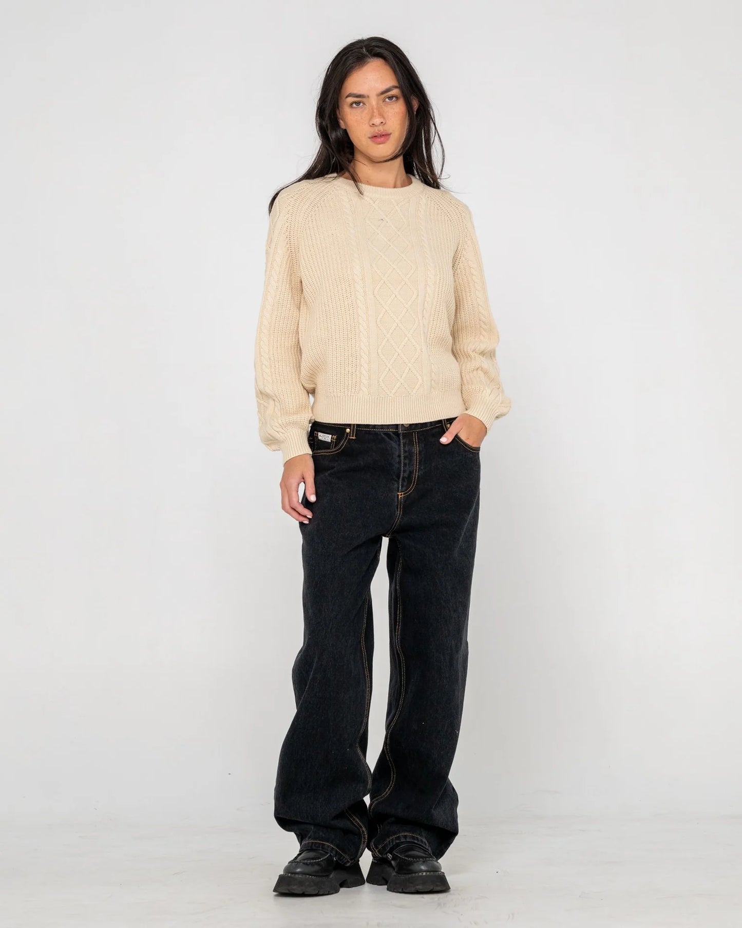 Two Tales Knitted Crew