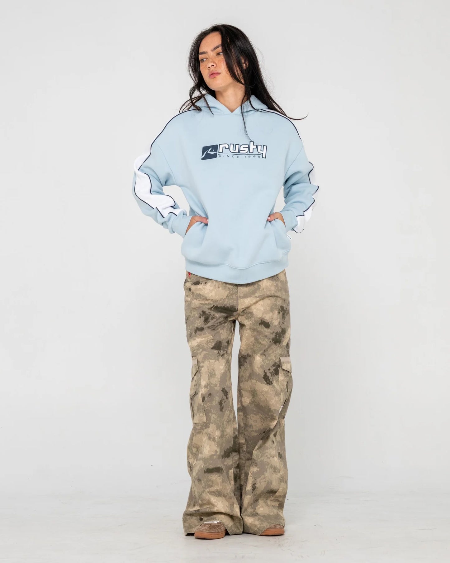 Hailstone Oversized Hooded Fleece