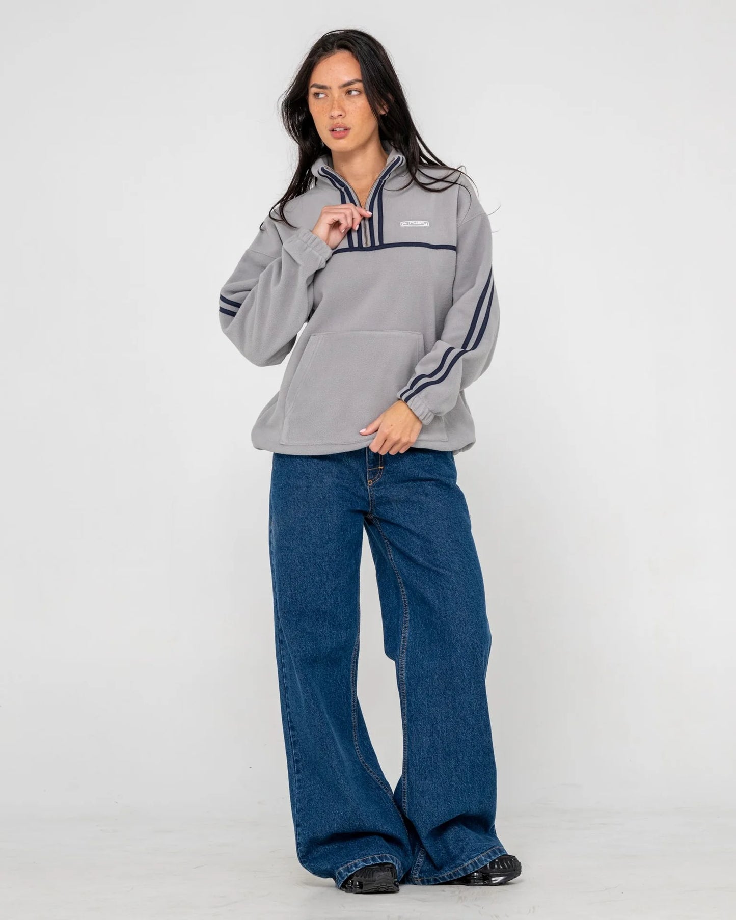 Bind Me Up Contrast Polar Fleece