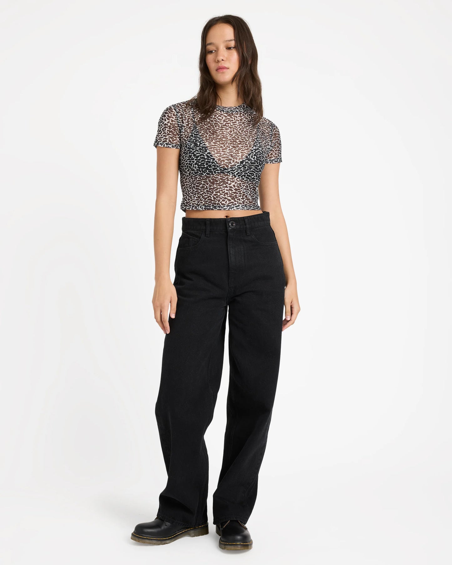 Rawly Knit SS Mesh