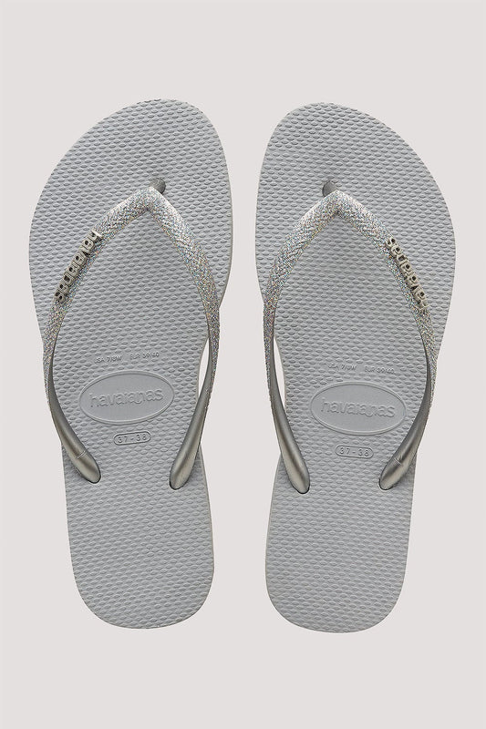 Havaianas Slim Logo Metallic